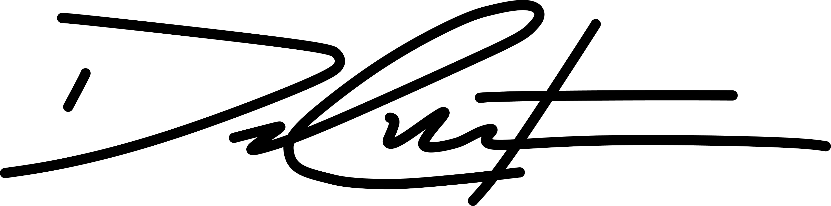Derek's signature